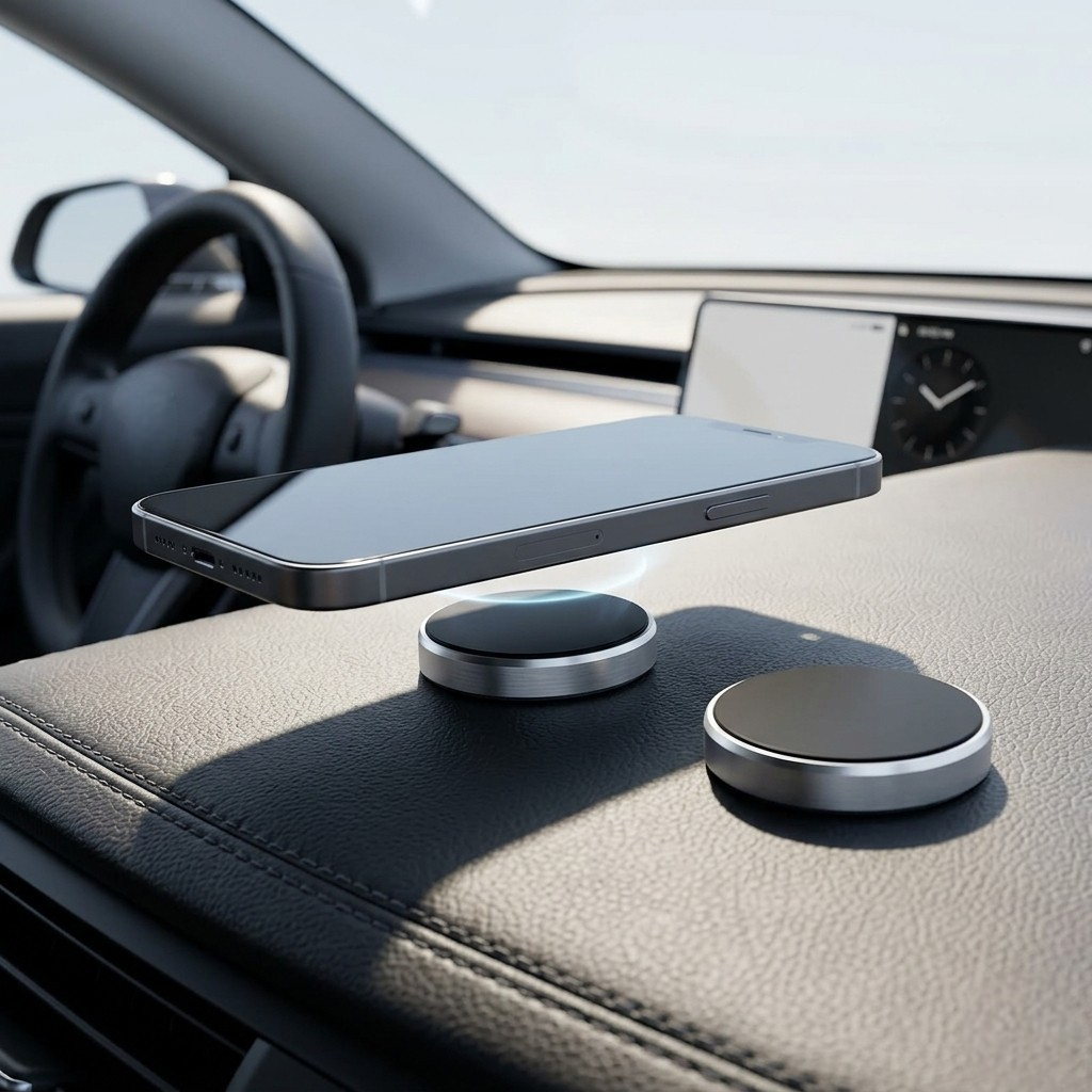 Magnetic Car Phone Mount – Strong Hold, Easy Use