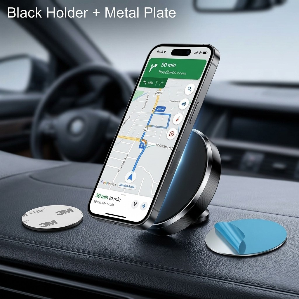 Magnetic Car Phone Mount – Strong Hold, Easy Use